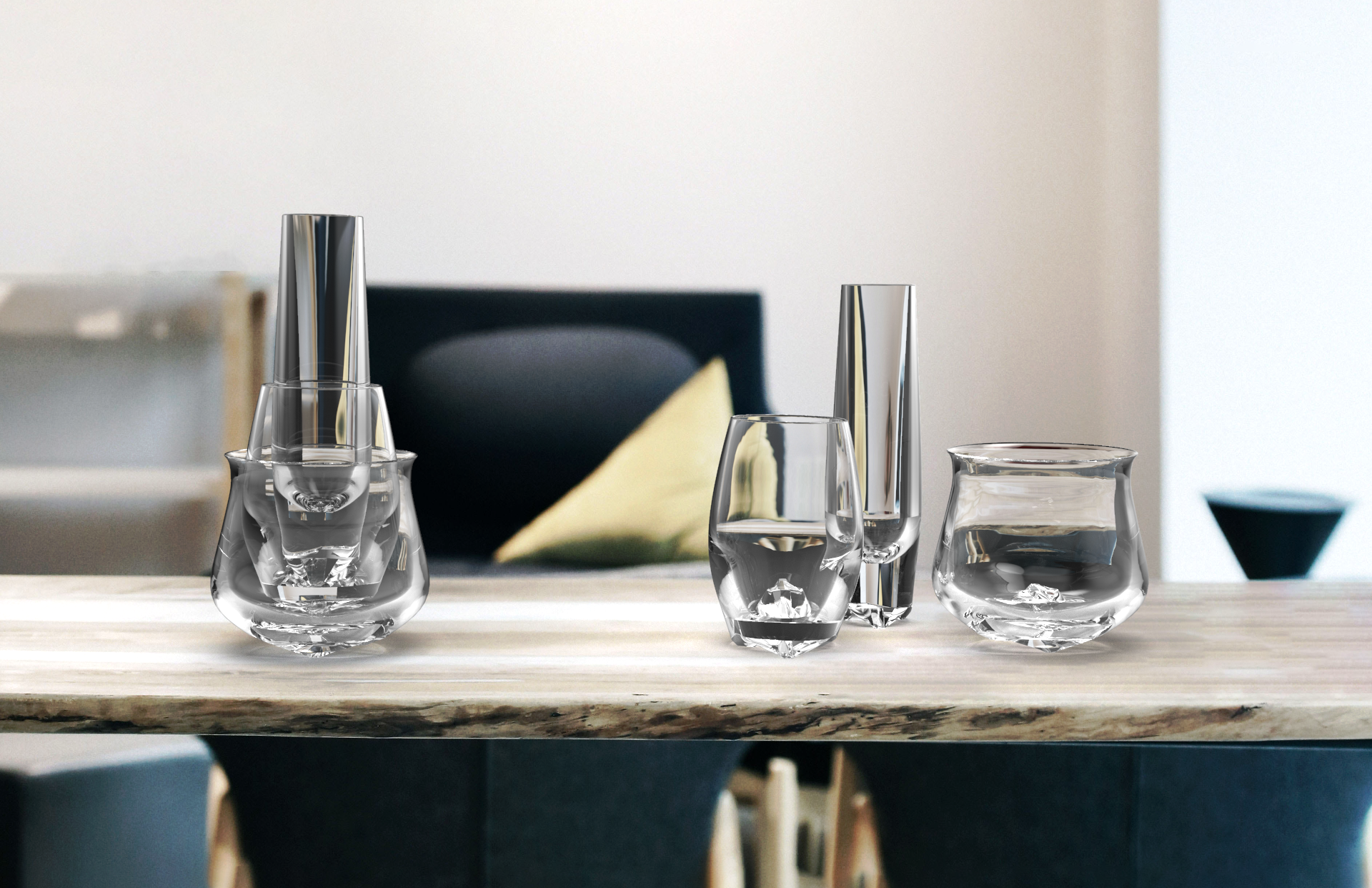 Nested Wine Glasses Project